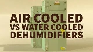 vertical air cooled dehumidifier