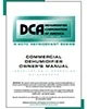 Commercial dehumidifier owners manual 407C